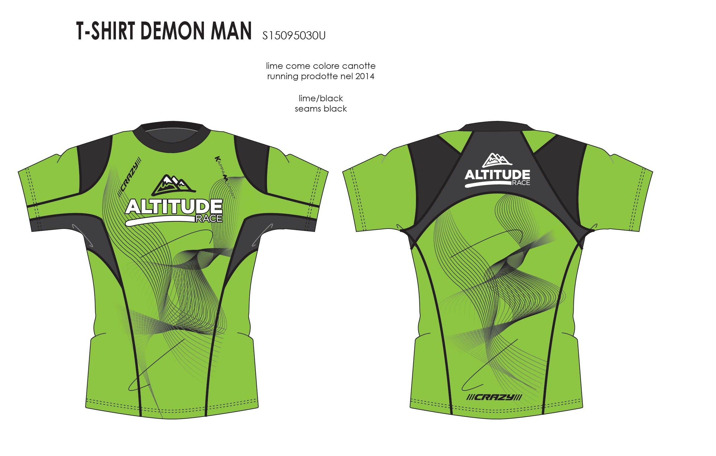 11-S15095030U T-SHIRT DEMON MAN altitude race 2